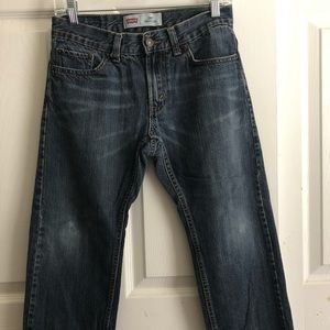Levi’s 505 Regular Medium Blue Wash Boys Jeans